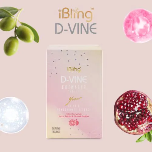 iBling D-Vine skin beauty tablets.