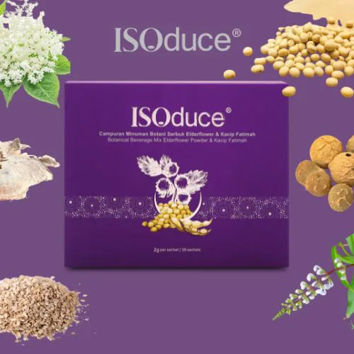 Isoduce 有益女性保健饮。