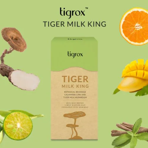 Tigrox 虎乳芝护肺保健饮。