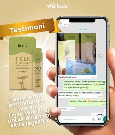 Tigrox Tiger Milk King Testimoni 10