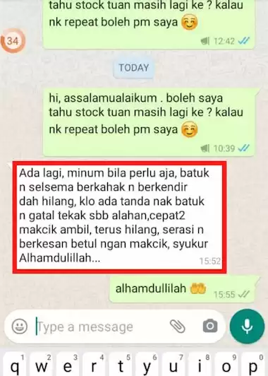 Tigrox Tiger Milk King Testimoni 11