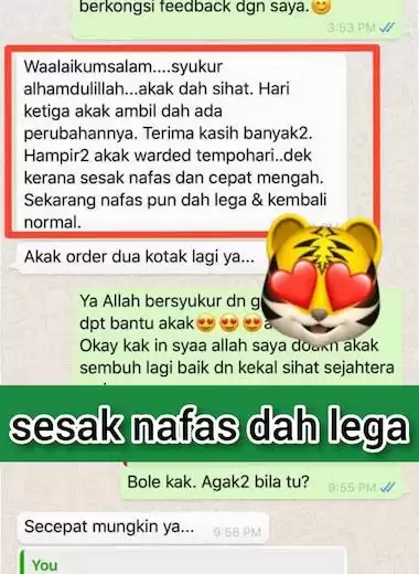 Tigrox Tiger Milk King Testimoni 23