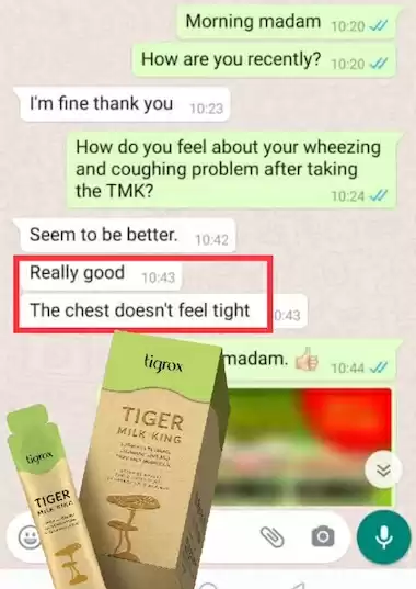 Tigrox Tiger Milk King Testimoni 6