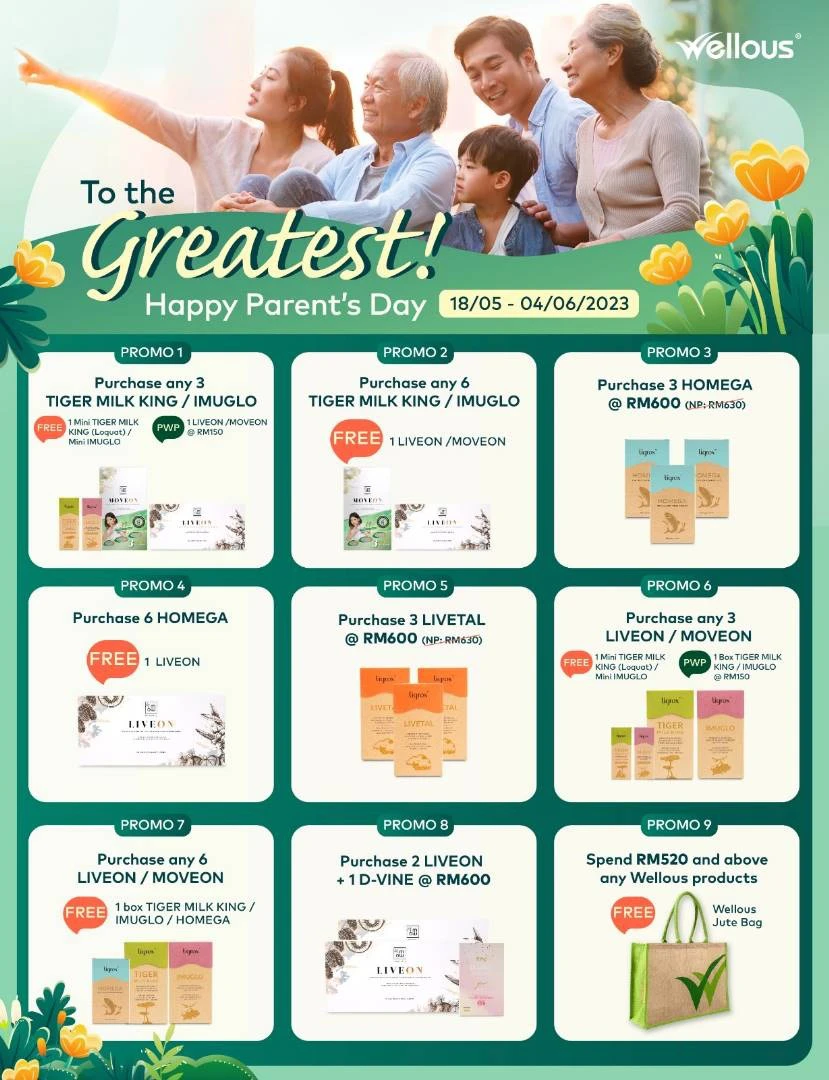 Heal2u Malaysia Parent Day Promotion 2023