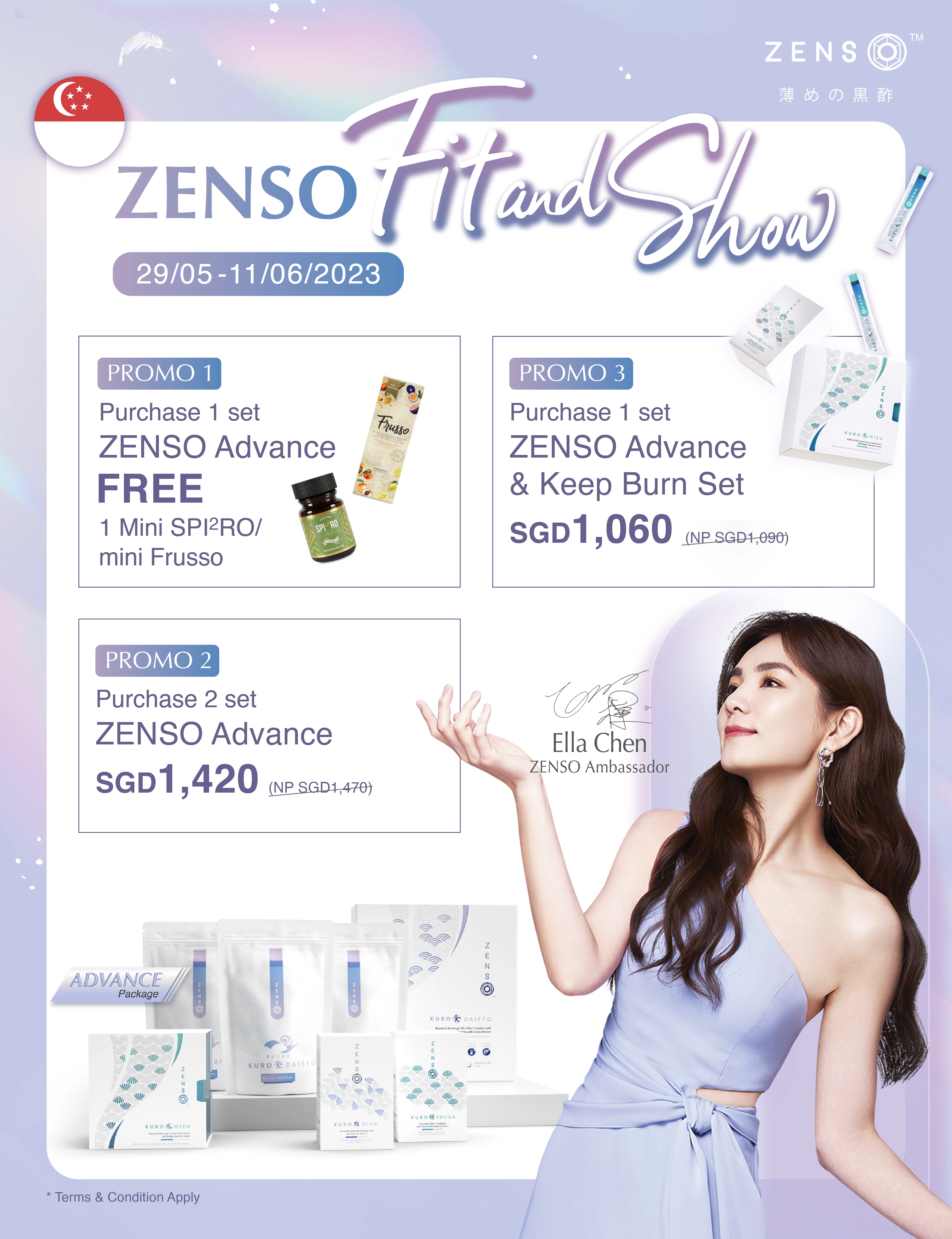 Heal2u Singapore Zenso Promotion 2023